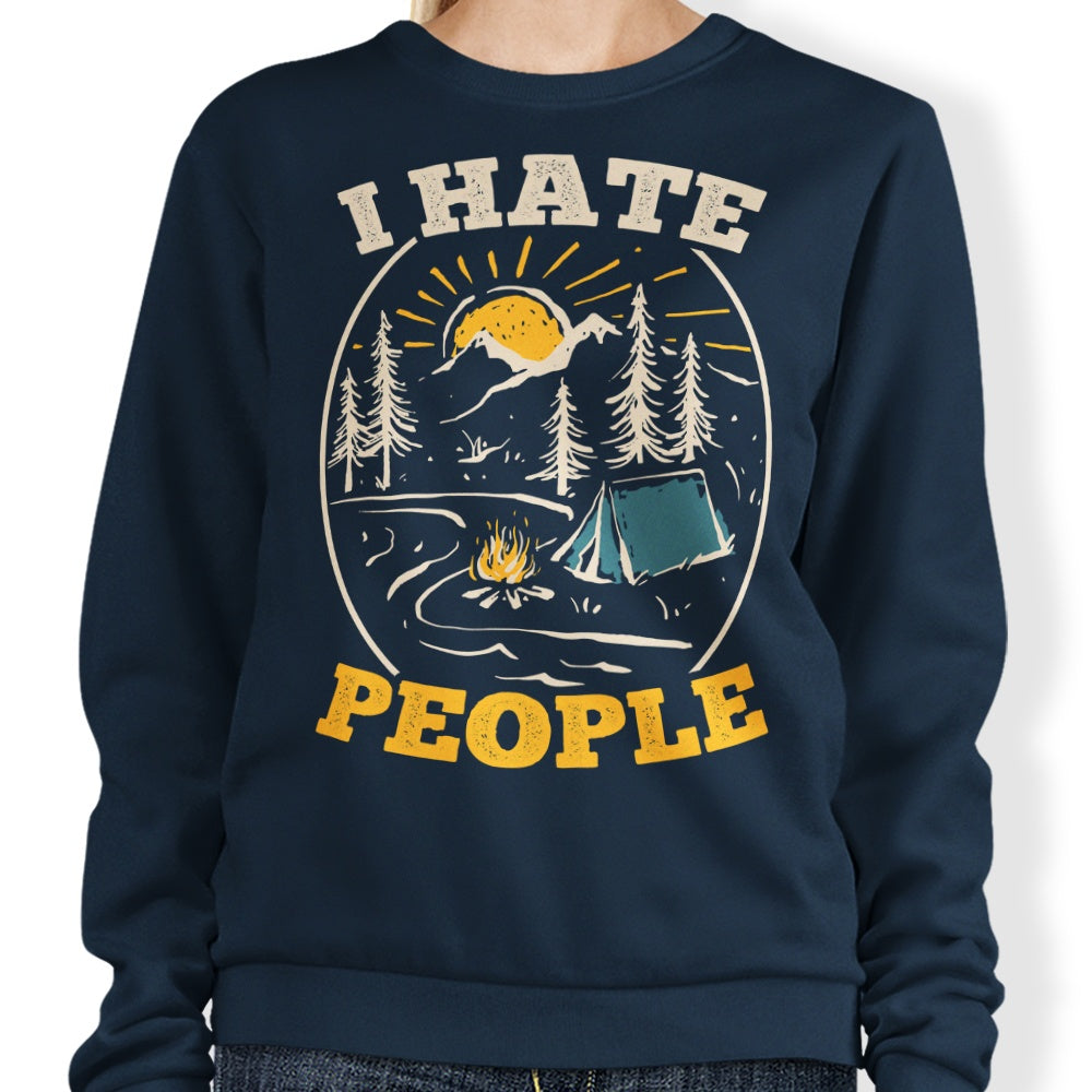 I Hate People - Adult & Kids T-Shirts, Sweatshirts & Hoodies apparel design preview 1