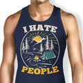 I Hate People Tank Top - Adult & Kids T-Shirts, Sweatshirts & Hoodies apparel design preview 1