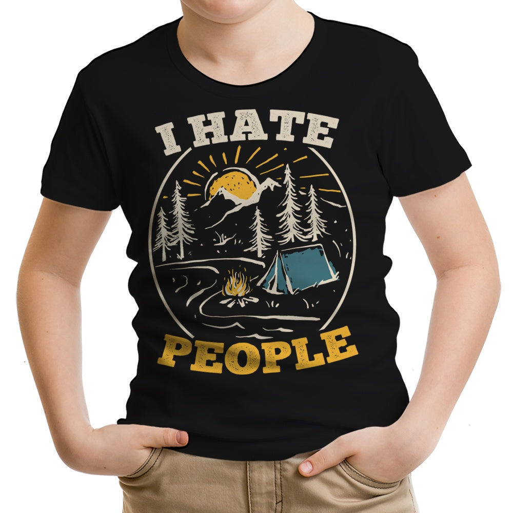 I Hate People Youth Apparel - Adult & Kids T-Shirts, Sweatshirts & Hoodies apparel design preview 2