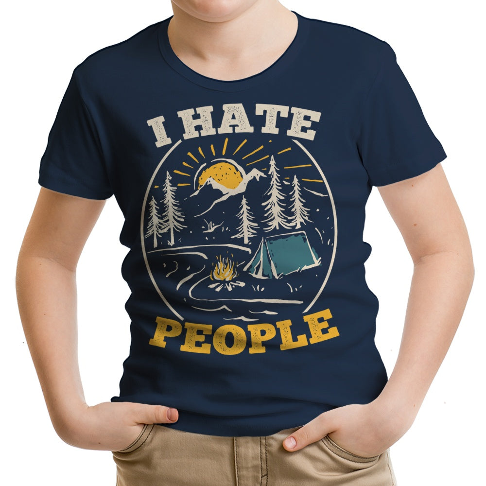 I Hate People Youth Apparel - Adult & Kids T-Shirts, Sweatshirts & Hoodies apparel design preview 1