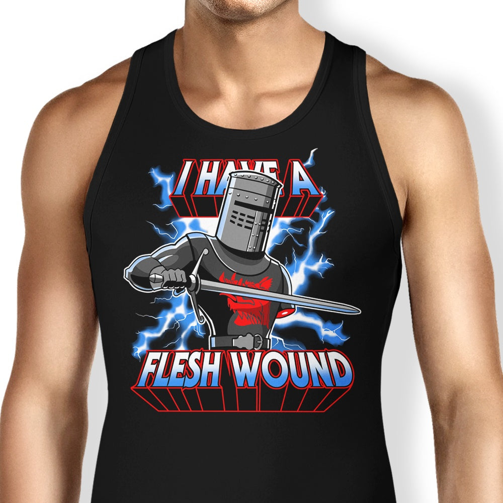 I Have a Flesh Wound Tank Top - Adult & Kids T-Shirts, Sweatshirts & Hoodies apparel design preview 1