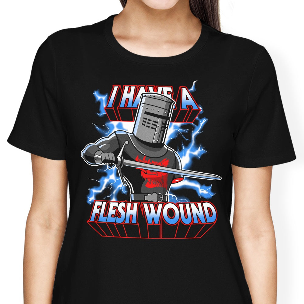 I Have a Flesh Wound Women's Apparel - Adult & Kids T-Shirts, Sweatshirts & Hoodies apparel design preview 2