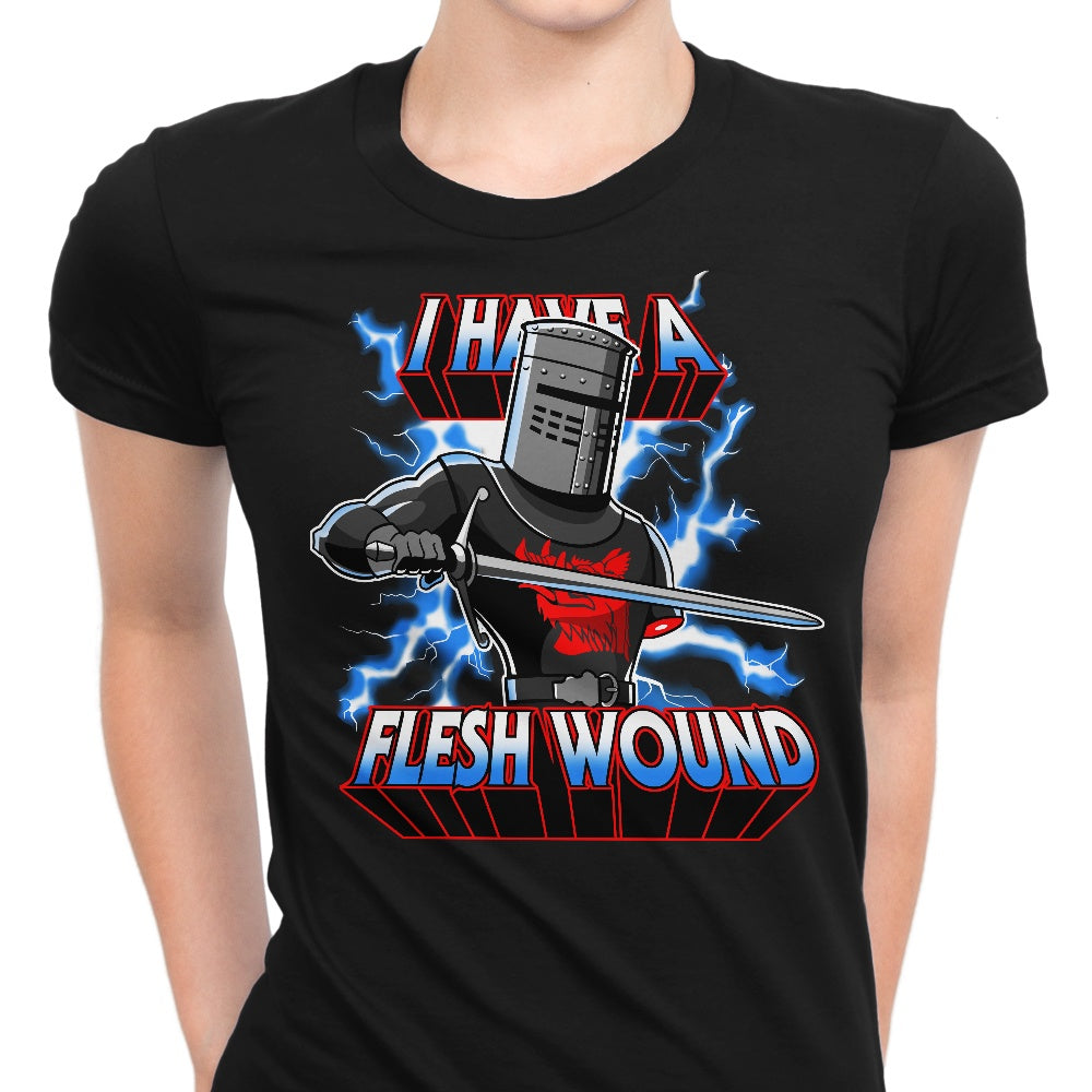 I Have a Flesh Wound Women's Apparel - Adult & Kids T-Shirts, Sweatshirts & Hoodies apparel design preview 1