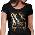 I Have the Power Women's V-Neck - Adult & Kids T-Shirts, Sweatshirts & Hoodies apparel design preview 1