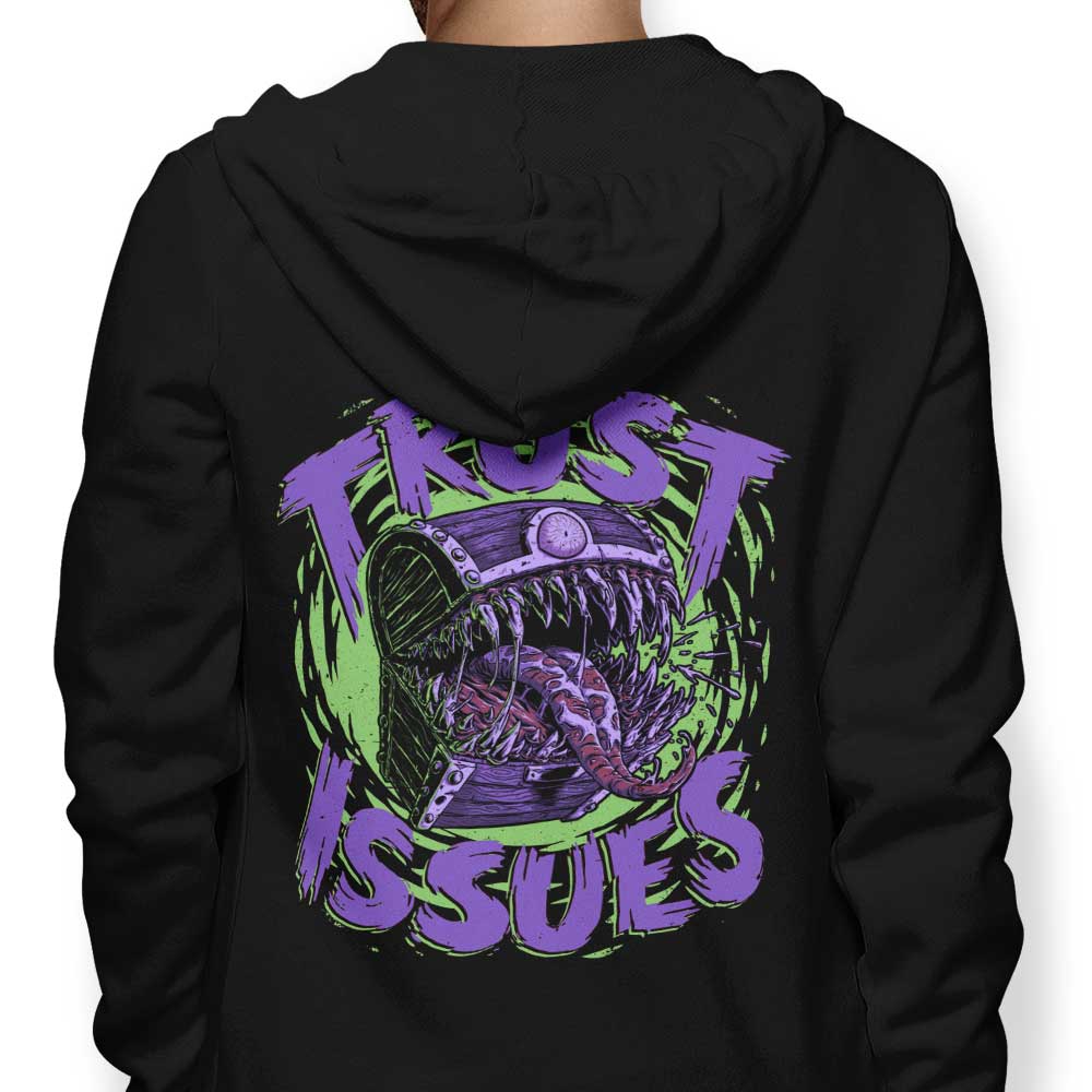 I Have Trust Issues - Adult & Kids T-Shirts, Sweatshirts & Hoodies apparel design preview 1