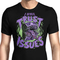 I Have Trust Issues Men's Apparel - Adult & Kids T-Shirts, Sweatshirts & Hoodies apparel design preview 1