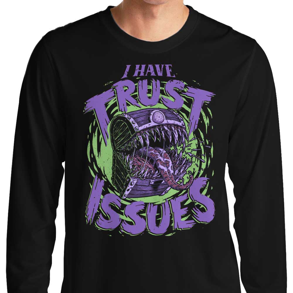 I Have Trust Issues - Adult & Kids T-Shirts, Sweatshirts & Hoodies apparel design preview 1