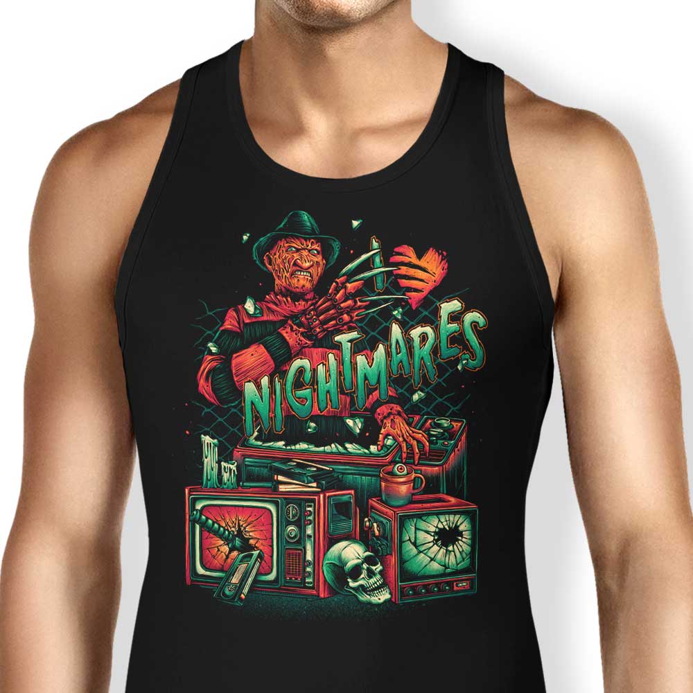 I Heart Nightmares Tank Top - Adult & Kids T-Shirts, Sweatshirts & Hoodies apparel design preview 1