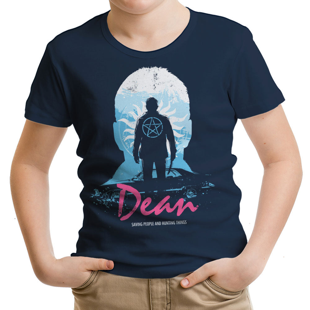 I Hunt, Therefore Am Youth Apparel - Adult & Kids T-Shirts, Sweatshirts & Hoodies apparel design preview 2