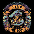 I Keep the Loot Coasters - Adult & Kids T-Shirts, Sweatshirts & Hoodies apparel design preview 1