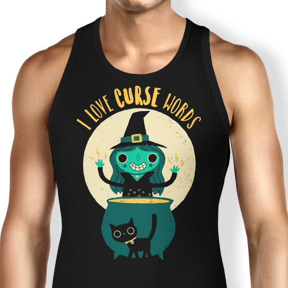 I Love Curse Words Tank Top - Adult & Kids T-Shirts, Sweatshirts & Hoodies apparel design preview 1