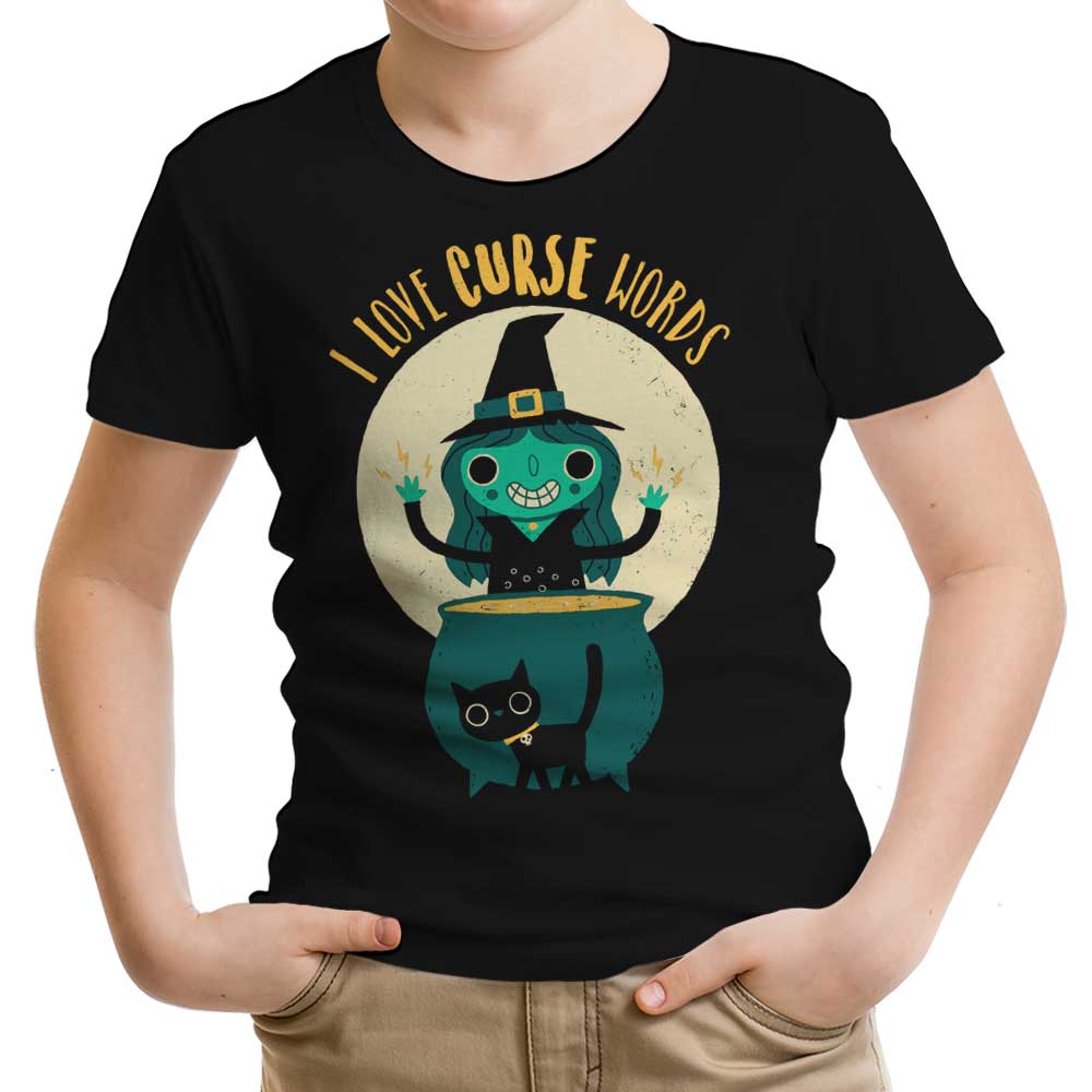 I Love Curse Words Youth Apparel - Adult & Kids T-Shirts, Sweatshirts & Hoodies apparel design preview 1
