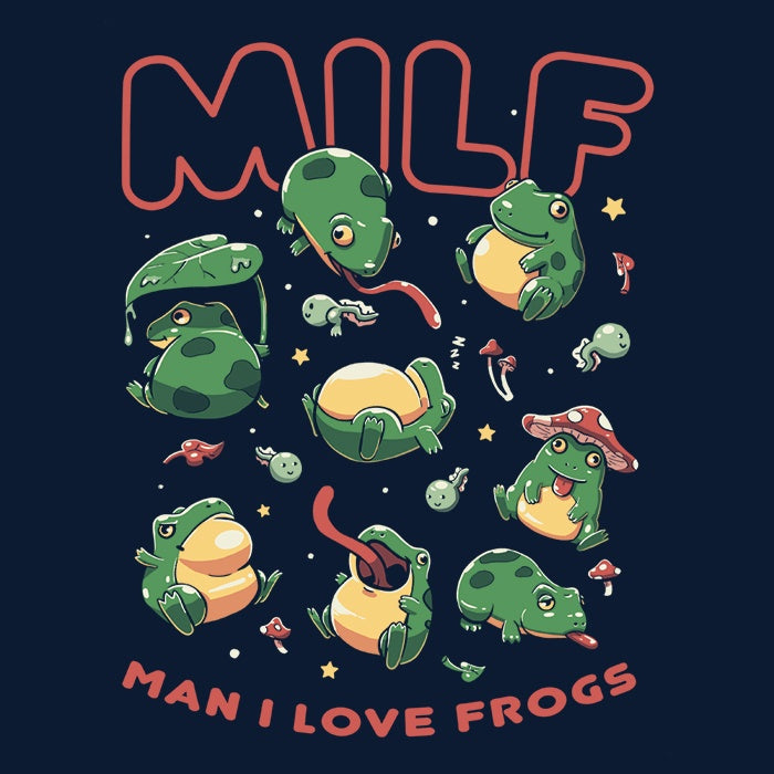 I Love Frogs Coasters - Adult & Kids T-Shirts, Sweatshirts & Hoodies apparel design preview 1