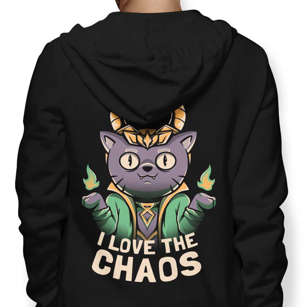 I Love the Chaos - Adult & Kids T-Shirts, Sweatshirts & Hoodies apparel design preview 1