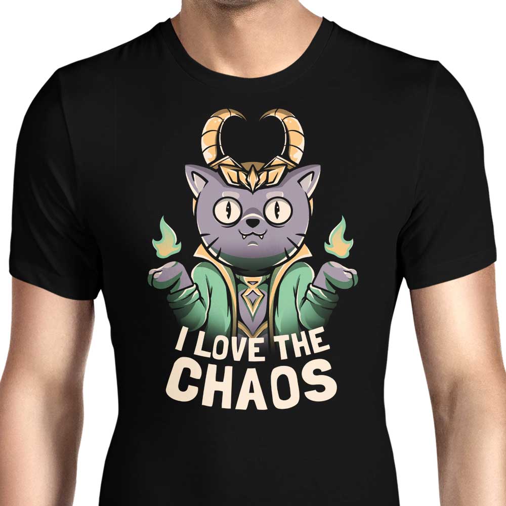 I Love the Chaos Men's Apparel - Adult & Kids T-Shirts, Sweatshirts & Hoodies apparel design preview 1