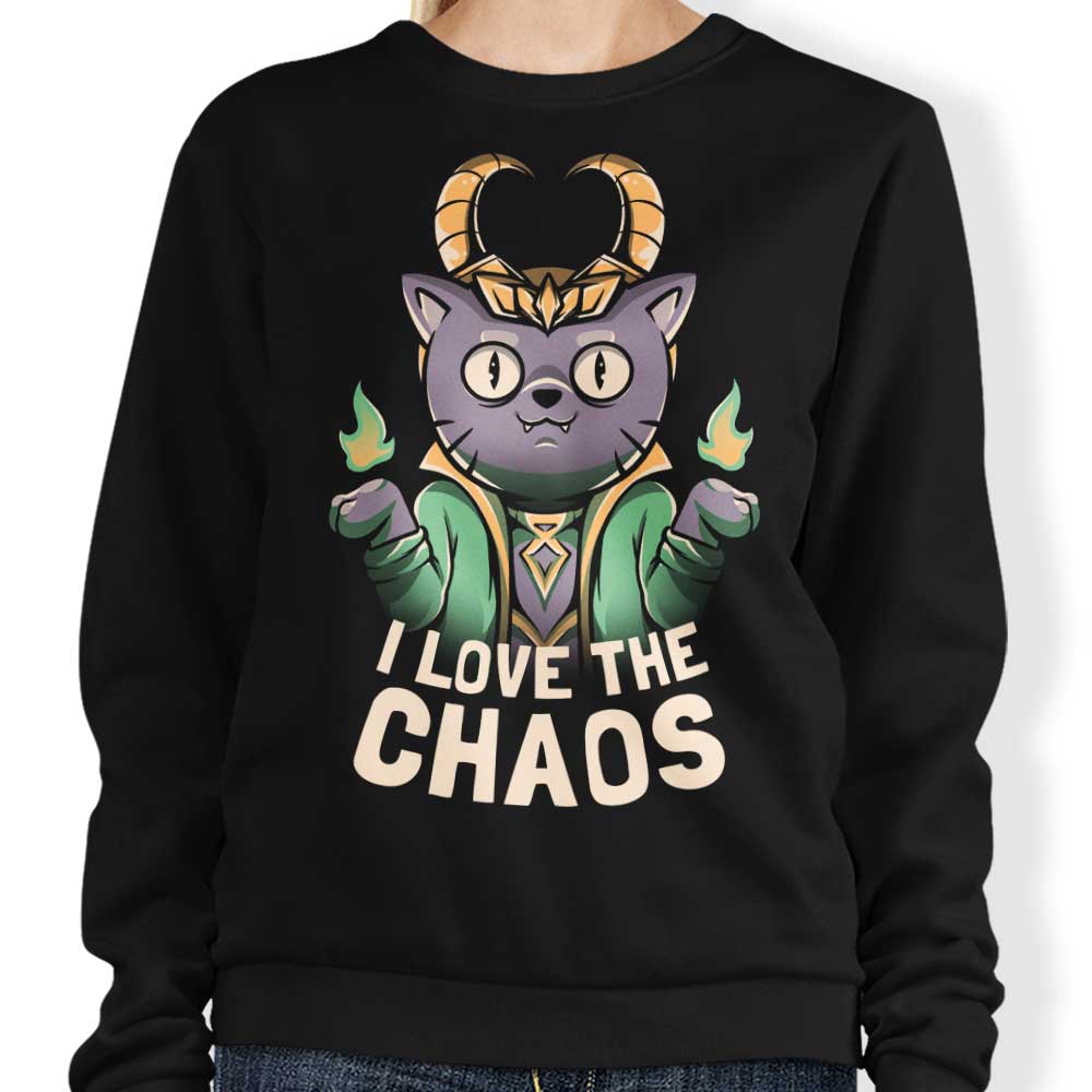 I Love the Chaos - Adult & Kids T-Shirts, Sweatshirts & Hoodies apparel design preview 1
