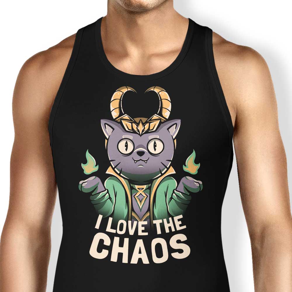 I Love the Chaos Tank Top - Adult & Kids T-Shirts, Sweatshirts & Hoodies apparel design preview 1