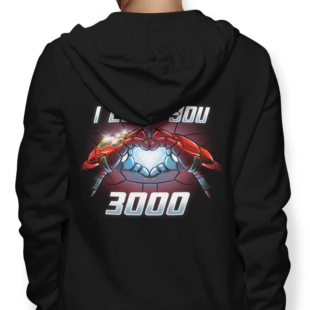 I Love You 3000 - Adult & Kids T-Shirts, Sweatshirts & Hoodies apparel design preview 1