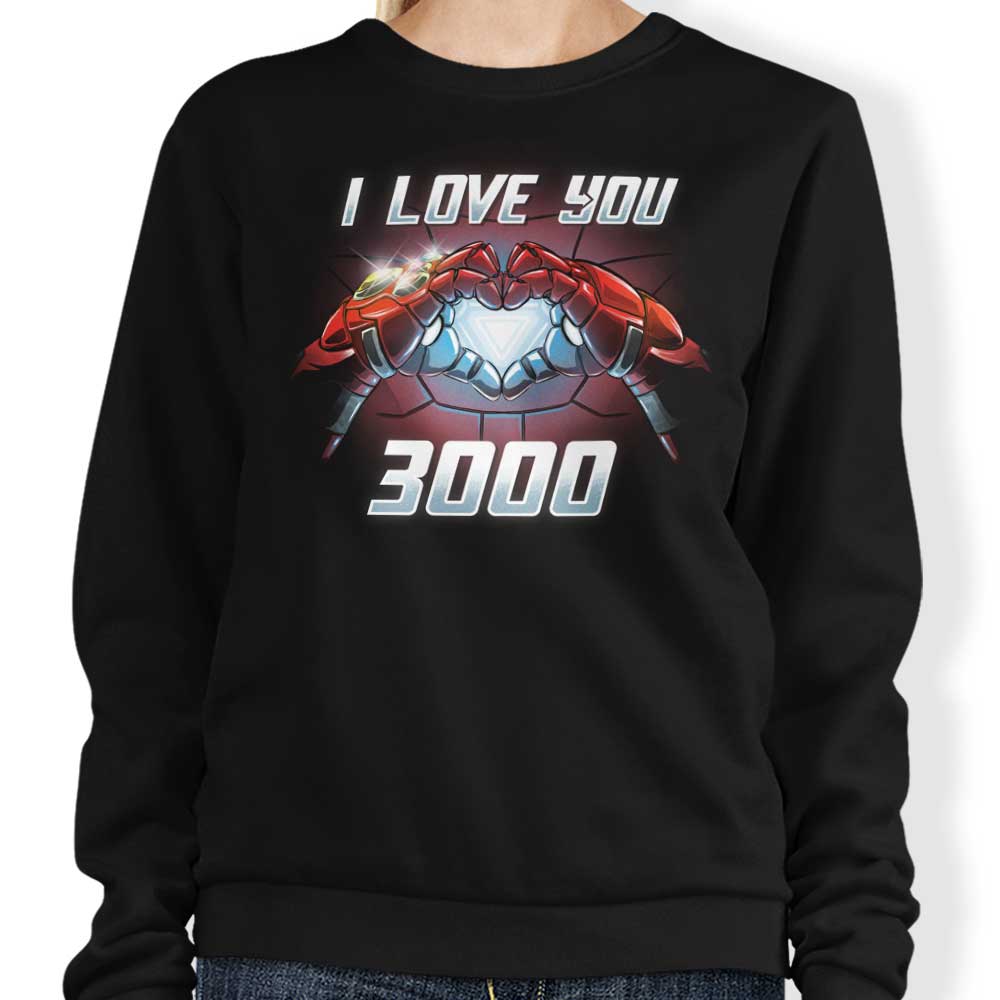 I Love You 3000 - Adult & Kids T-Shirts, Sweatshirts & Hoodies apparel design preview 1