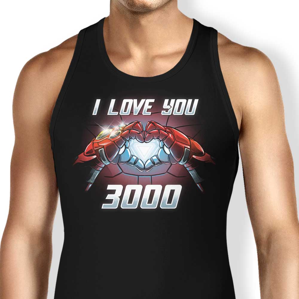 I Love You 3000 Tank Top - Adult & Kids T-Shirts, Sweatshirts & Hoodies apparel design preview 1