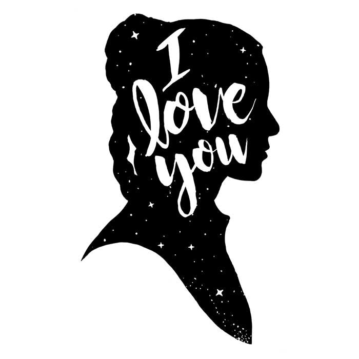 I Love You - Adult & Kids T-Shirts, Sweatshirts & Hoodies apparel design preview 2