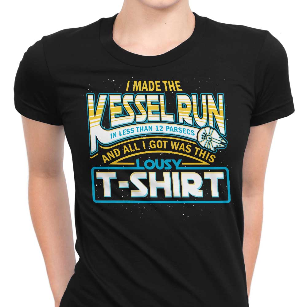 I Made the Kessel Run Women's Apparel - Adult & Kids T-Shirts, Sweatshirts & Hoodies apparel design preview 1