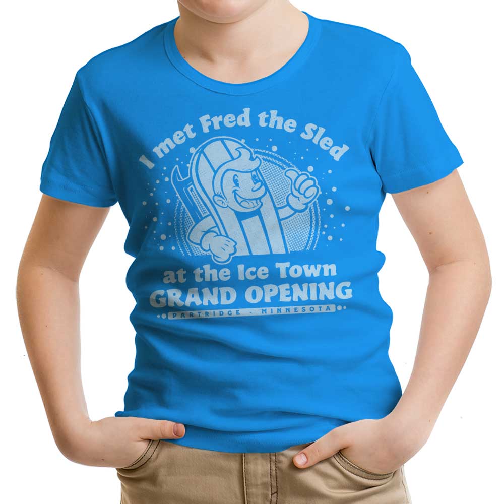 I Met Fred Youth Apparel - Adult & Kids T-Shirts, Sweatshirts & Hoodies apparel design preview 1