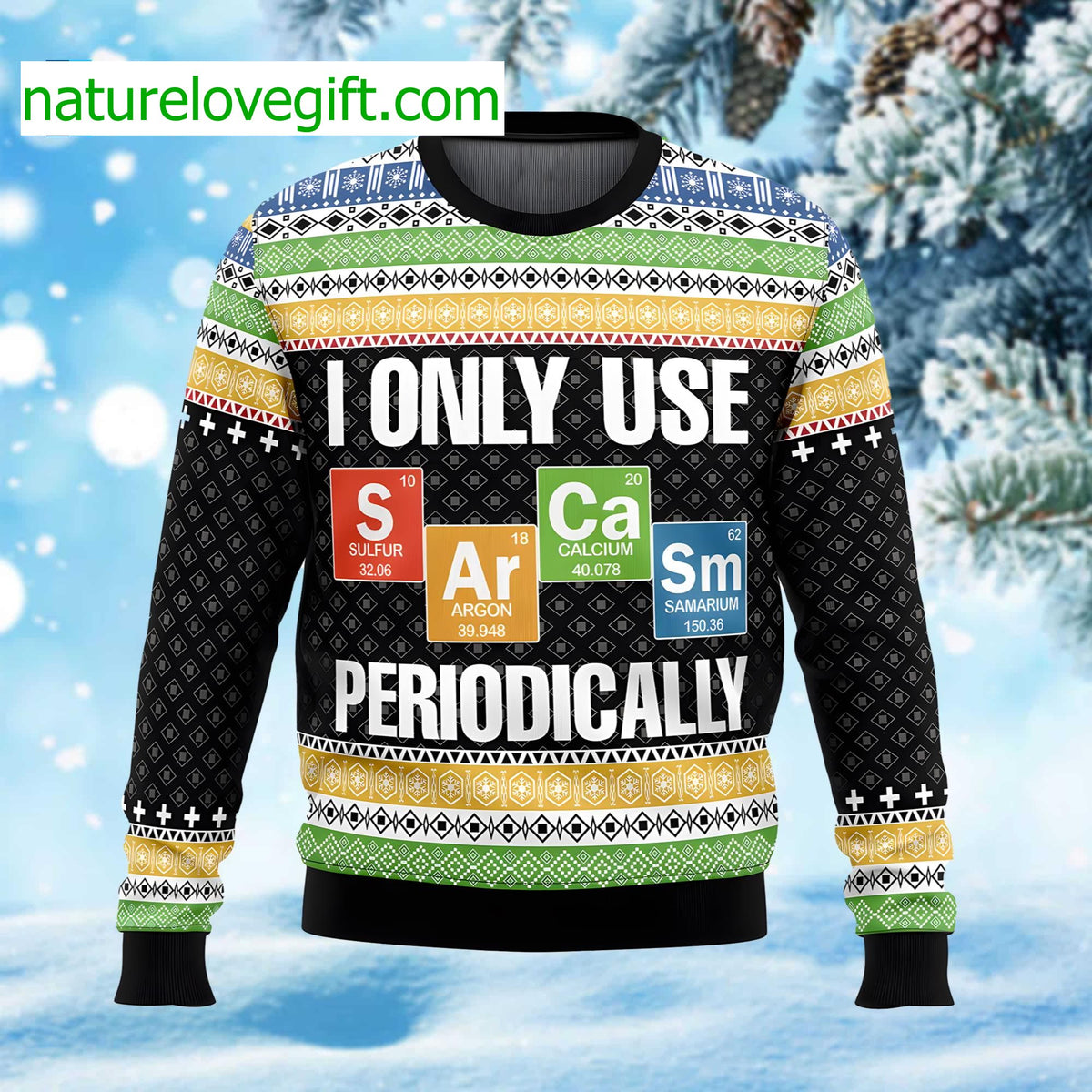 Sabaton Ugly Christmas Sweater Skull Gas Mask Holiday Pullover product image 3