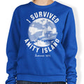 I Survived Amity Island - Adult & Kids T-Shirts, Sweatshirts & Hoodies apparel design preview 1