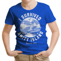 I Survived Amity Island Youth Apparel - Adult & Kids T-Shirts, Sweatshirts & Hoodies apparel design preview 1