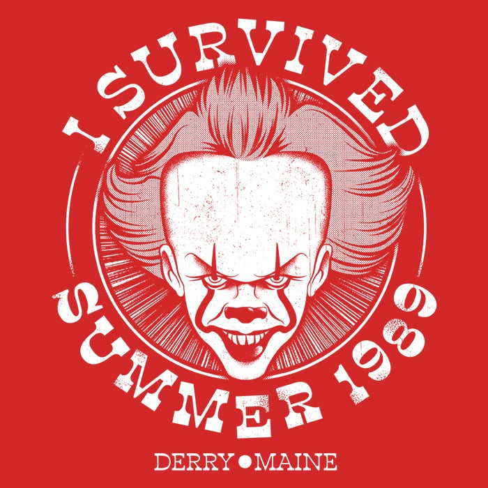 I Survived Derry Youth Apparel - Adult & Kids T-Shirts, Sweatshirts & Hoodies apparel design preview 2