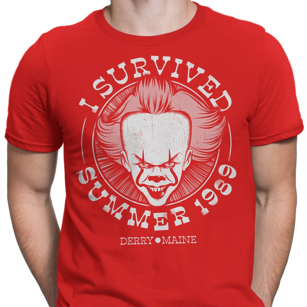 I Survived Derry Men's Apparel - Adult & Kids T-Shirts, Sweatshirts & Hoodies apparel design preview 2