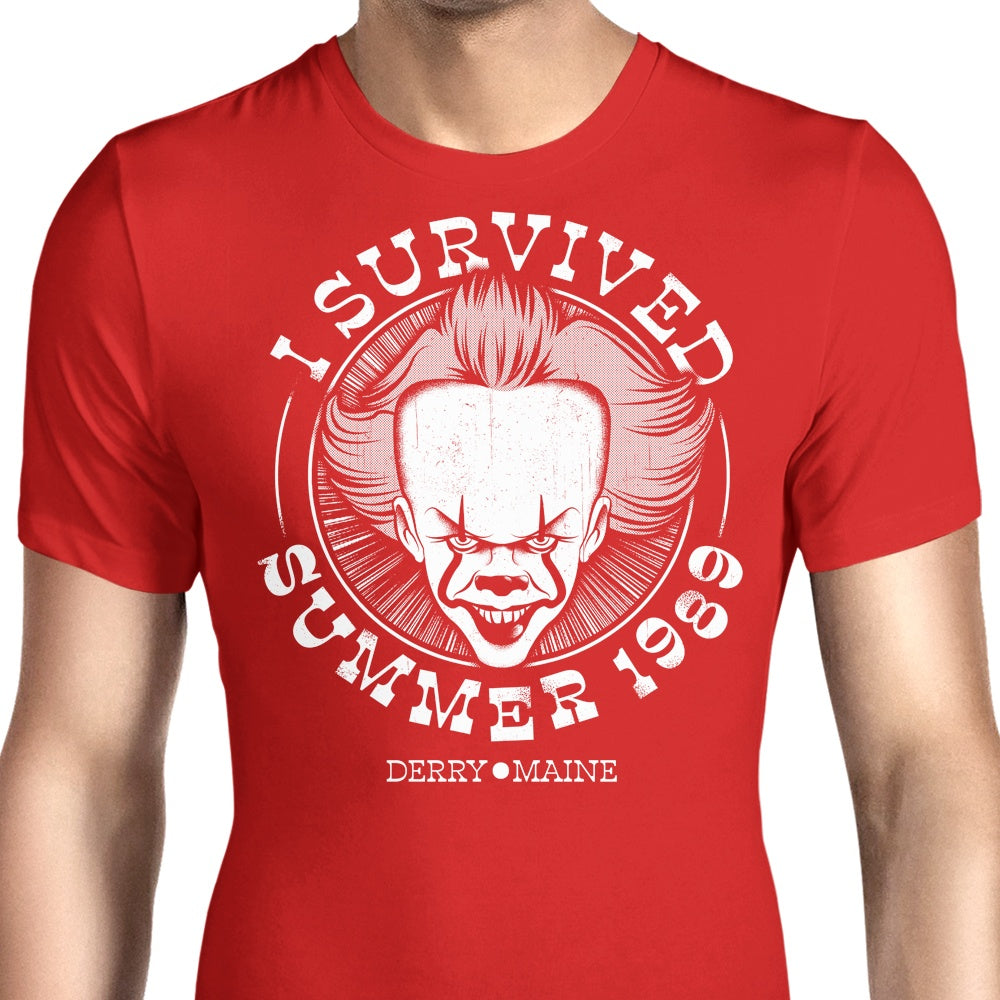 I Survived Derry Men's Apparel - Adult & Kids T-Shirts, Sweatshirts & Hoodies apparel design preview 1