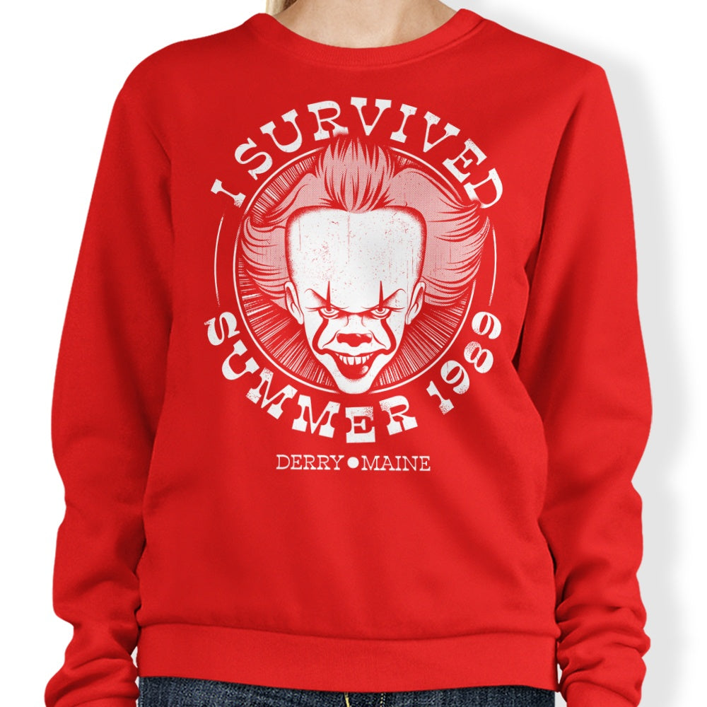 I Survived Derry - Adult & Kids T-Shirts, Sweatshirts & Hoodies apparel design preview 1