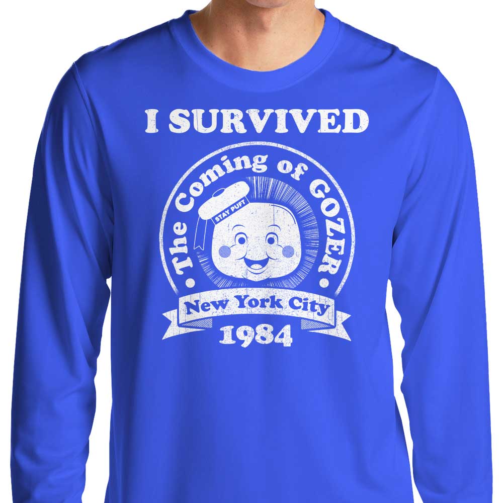 I Survived Gozer - Adult & Kids T-Shirts, Sweatshirts & Hoodies apparel design preview 1