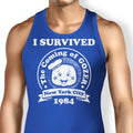 I Survived Gozer Tank Top - Adult & Kids T-Shirts, Sweatshirts & Hoodies apparel design preview 1