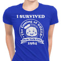 I Survived Gozer Women's Apparel - Adult & Kids T-Shirts, Sweatshirts & Hoodies apparel design preview 1