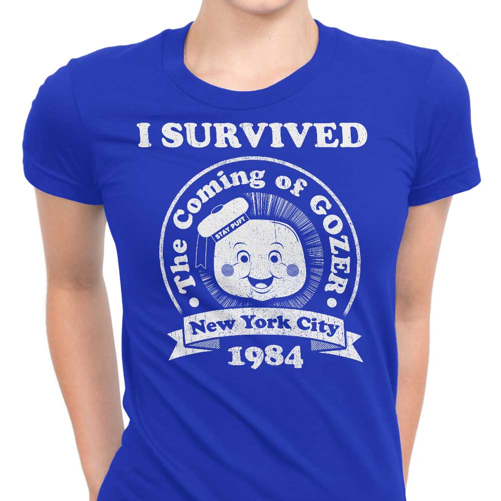 I Survived Gozer Women's Apparel - Adult & Kids T-Shirts, Sweatshirts & Hoodies apparel design preview 1