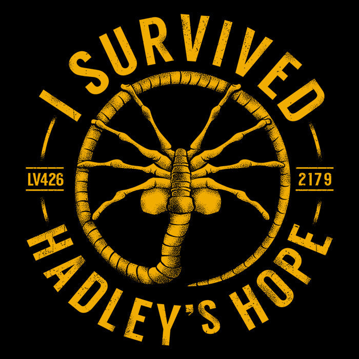 I Survived Hadley's Hope - Adult & Kids T-Shirts, Sweatshirts & Hoodies apparel design preview 2