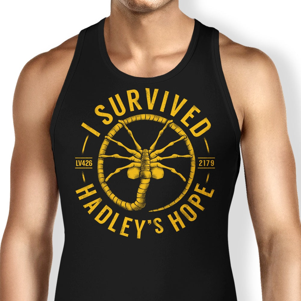 I Survived Hadley's Hope Tank Top - Adult & Kids T-Shirts, Sweatshirts & Hoodies apparel design preview 1