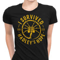 I Survived Hadley's Hope Women's Apparel - Adult & Kids T-Shirts, Sweatshirts & Hoodies apparel design preview 1