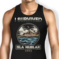 I Survived Isla Nublar Tank Top - Adult & Kids T-Shirts, Sweatshirts & Hoodies apparel design preview 1