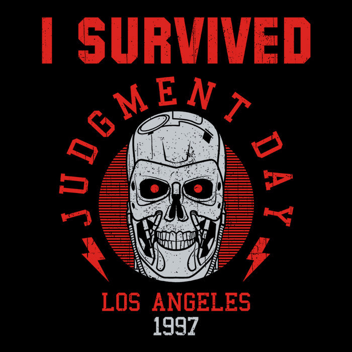 I Survived Judgement Day - Adult & Kids T-Shirts, Sweatshirts & Hoodies apparel design preview 2