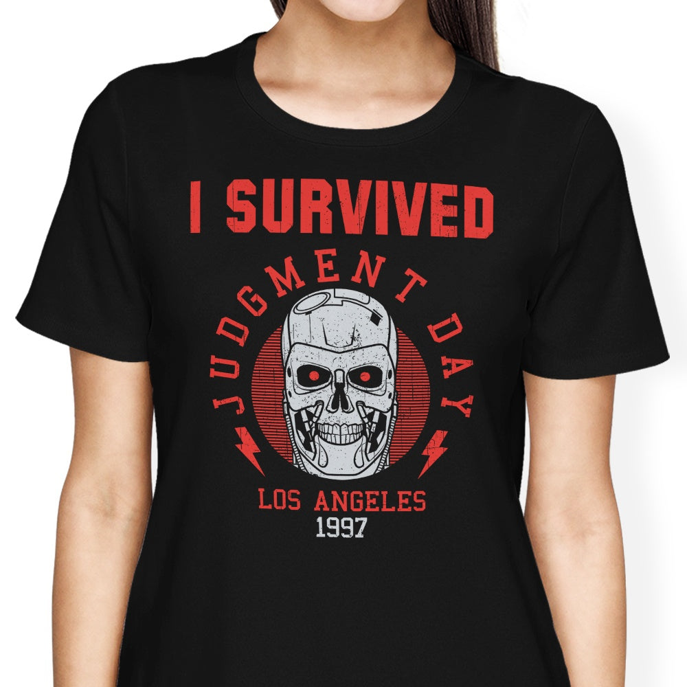 I Survived Judgement Day Women's Apparel - Adult & Kids T-Shirts, Sweatshirts & Hoodies apparel design preview 2