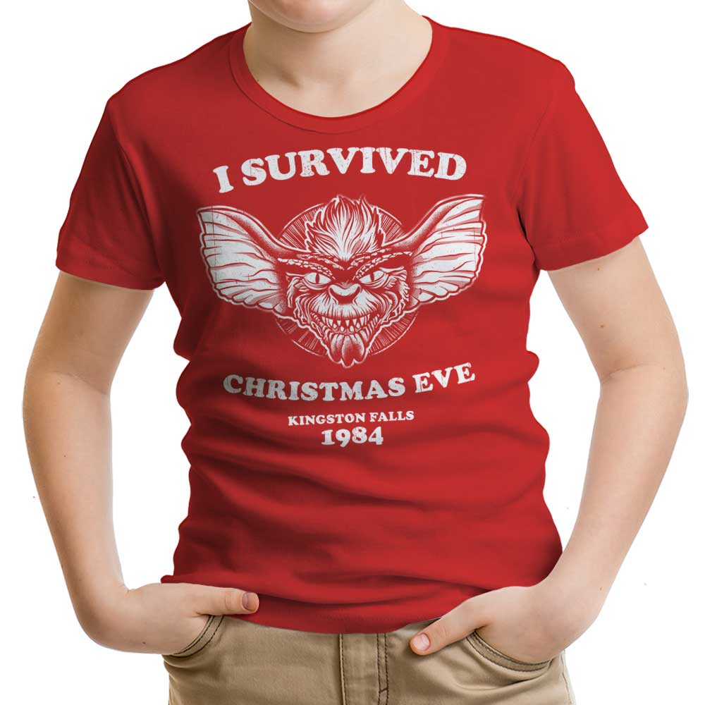 I Survived Kingston Falls Youth Apparel - Adult & Kids T-Shirts, Sweatshirts & Hoodies apparel design preview 1