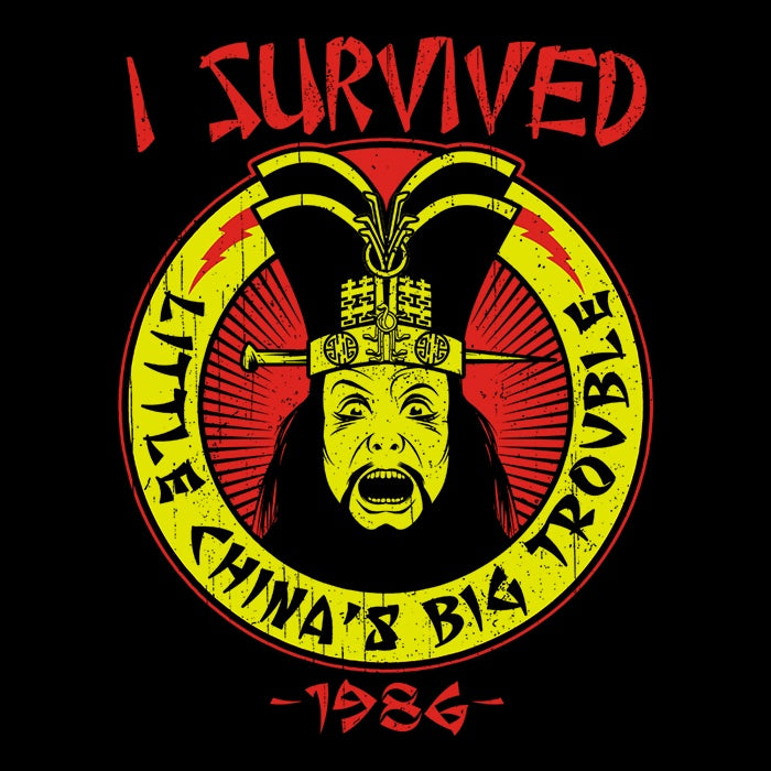 I Survived Little China Youth Apparel - Adult & Kids T-Shirts, Sweatshirts & Hoodies apparel design preview 2