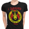 I Survived Little China Women's Apparel - Adult & Kids T-Shirts, Sweatshirts & Hoodies apparel design preview 1