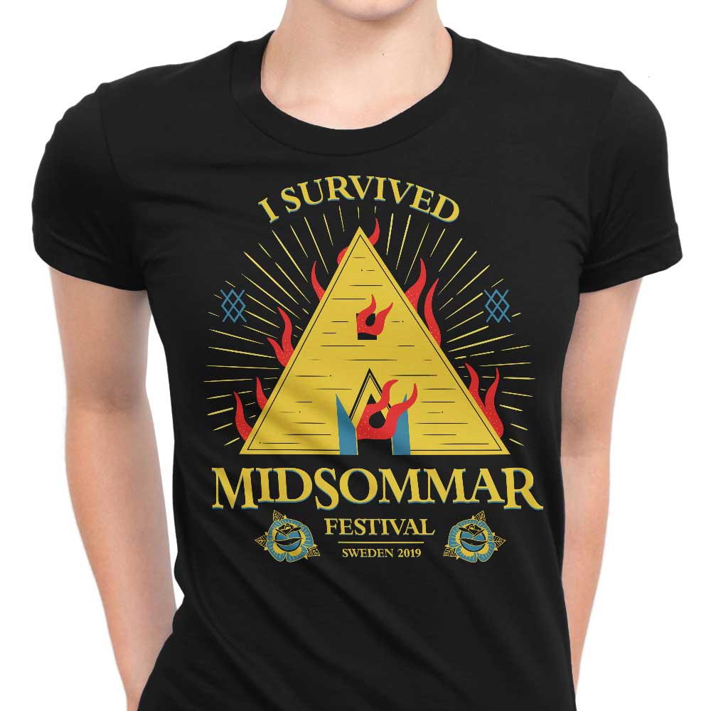 I Survived Midsommar Women's Apparel - Adult & Kids T-Shirts, Sweatshirts & Hoodies apparel design preview 1