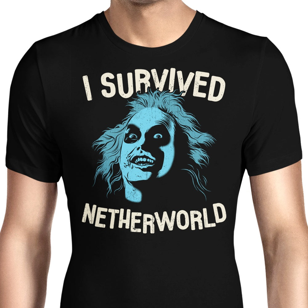 I Survived Netherworld Men's Apparel - Adult & Kids T-Shirts, Sweatshirts & Hoodies apparel design preview 1