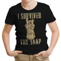 I Survived the Decimation Youth Apparel - Adult & Kids T-Shirts, Sweatshirts & Hoodies apparel design preview 1